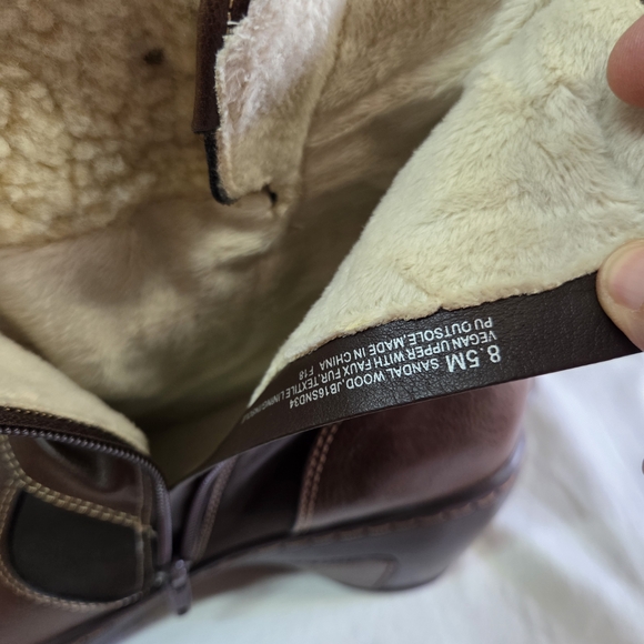 JBU Women's Brown Ankle Boots - Picture 6 of 7